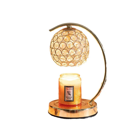 Smokeless Aromatherapy Crystal Lamp - Wax Melter & Timer